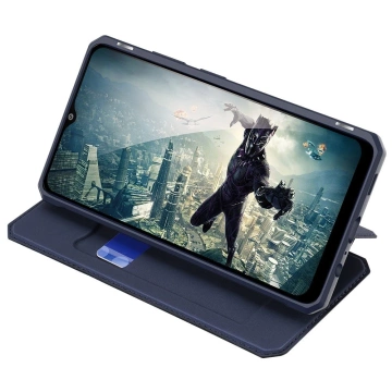 DUX DUCIS Skin X holster cover with flip Samsung Galaxy A02s EU blue
