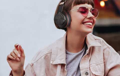 Blitzwolf BW-HP2 Pro Kabellose Kopfhörer (Schwarz)