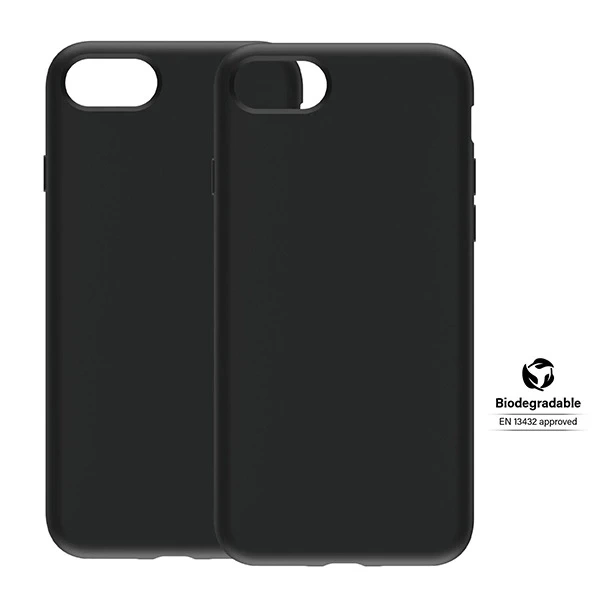 PanzerGlass Biodegradable Case for iPhone SE 2022 / SE 2020 / 7 / 8 black/black 0346