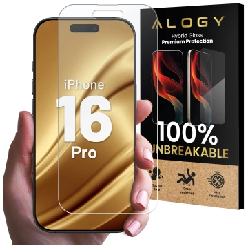 Hybridní sklo pro Realme 11 Pro 5G / Pro Plus Screen Protector Alogy Flexi Glass 9H Case Friendly Flat Screen Cover