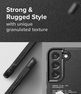 Ringke Onyx Design odolný TPU kryt pre Samsung Galaxy S22 (S22 Plus) čierny (X)