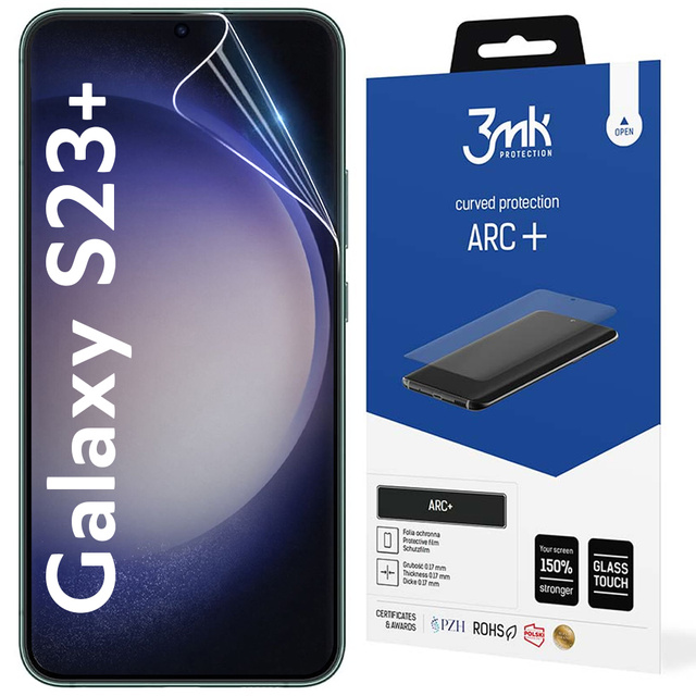 3mk ARC Self-Heal screen protector for Samsung Galaxy S23 Plus