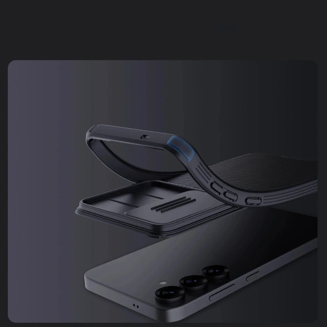 Puzdro pre Samsung Galaxy S25 Nillkin CamShield Pro čierne