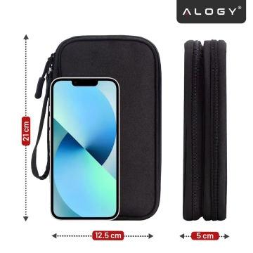 Ochranné puzdro na notebook, MacBook Air Pro 13,3" Alogy Hard Foam Bag pre 13-14" notebooky čierne