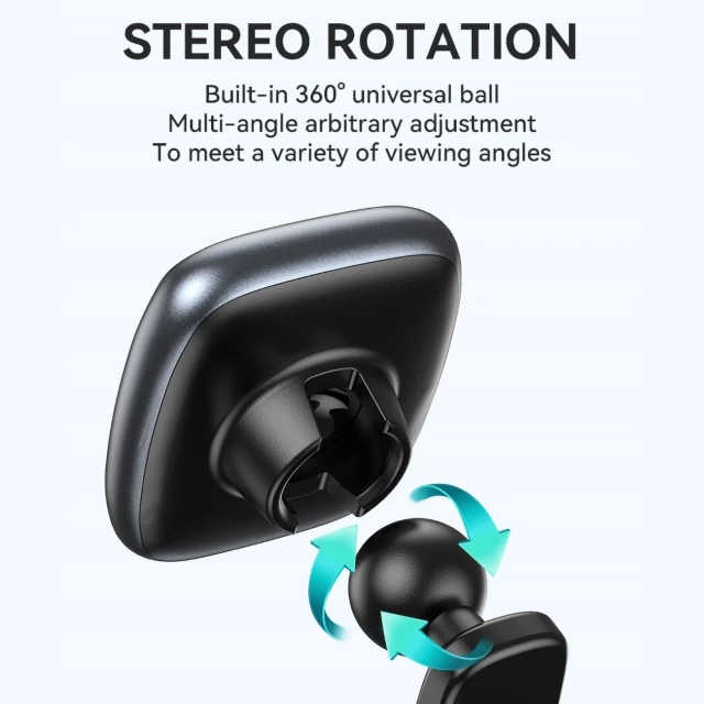 Uchwyt Magnetyczny Wozinsky WUMTD na Deskę Samochodową Czarny