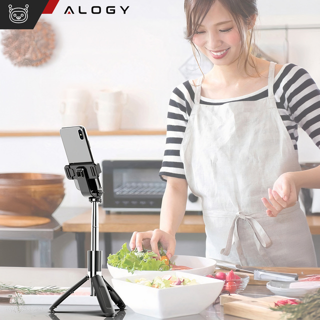 Selfie tyč Alogy Tripod Phone Holder pro GoPro Bluetooth kameru