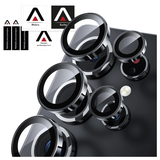 Скло для Samsung Galaxy S24 Ultra Camera Cover Lens Camera Lenses Alogy Lens Protector PRO Protective Cover