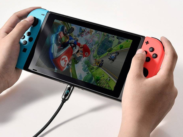 1m Kábel Baseus Kábel USB-C typu C s PD 5A 100W Čierny merač prúdu