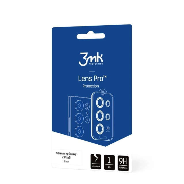Чохол для камери Samsung Galaxy Z Flip 5 - 3mk Lens Protection Pro Black