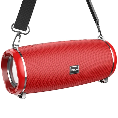 Przenośny głośnik Bluetooth 5.0 2×5 W 2400 mAh TF/USB/AUX/FM – czarny