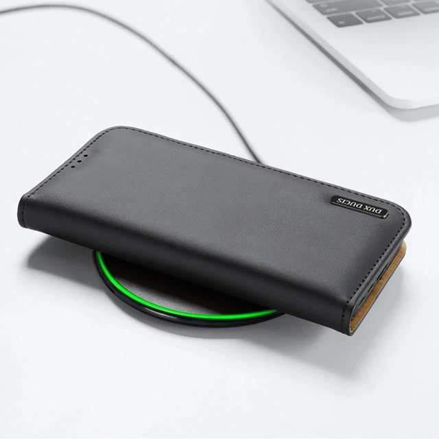 Etui ochronne Dux Ducis Hivo do Samsung Galaxy S23+ Plus pokrowiec z klapką portfel podstawka blokada RFID czerwone