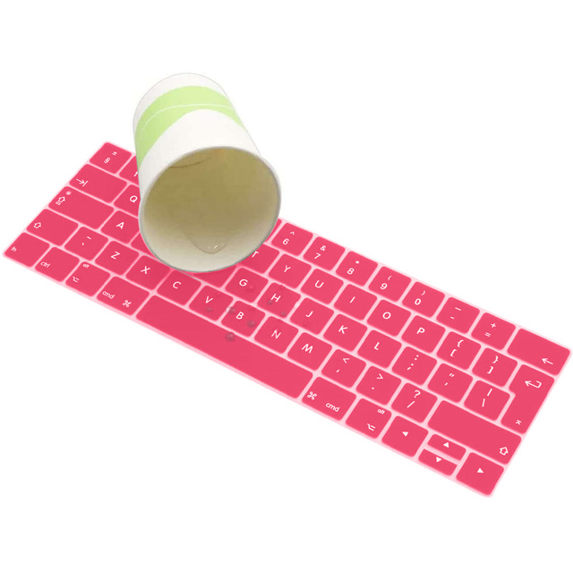 Ochranné pouzdro Alogy, kryt klávesnice pro Apple Macbook Pro 13 / Pro 15 Pink