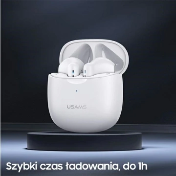 USAMS Bluetooth 5.0 TWS IA series wireless headphones navy/dark blue BHUIA03 (US-IA04)