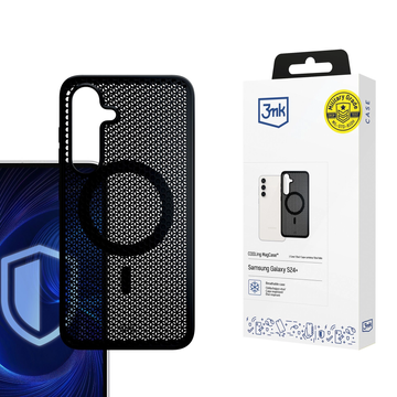 Etui na Samsung Galaxy S24 Plus- 3mk COOLing MagCase Czarne