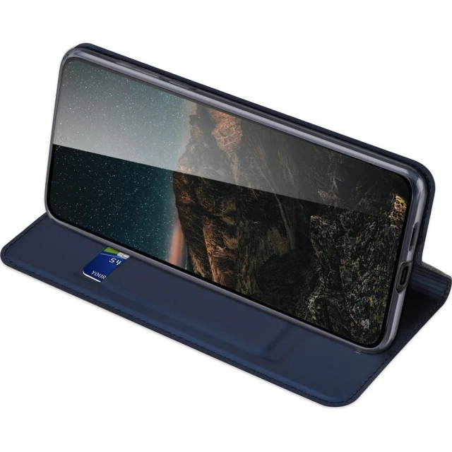 Etui Kabura do Samsung Galaxy S25 Dux Ducis Skin Pro Niebieska