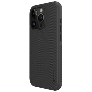Посилений чохол Nillkin Super Frosted Shield Pro для iPhone 15 Pro - чорний