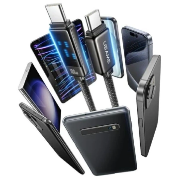 Кабель SAMS USB-C на USB-C 100 Вт 1,2 м – серія Meteor