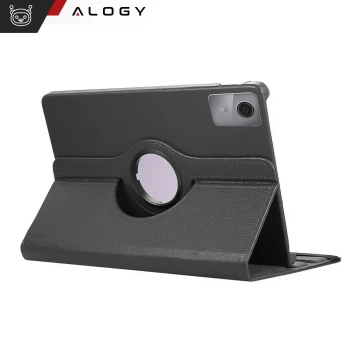 Puzdro 360 pre Lenovo Tab M11 10,95" TB330FU / TB330XU / TB331FC Otočný kryt na tablet Flip Cover Case Alogy Black