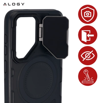 Apple iPhone 16 Pro Max Case Alogy Anti-Shock Hybrid Case for MagSafe Clear