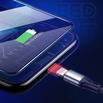 Joyroom кабель USB - Lightning 3 A 1,5 м чорний (S-1530N1)