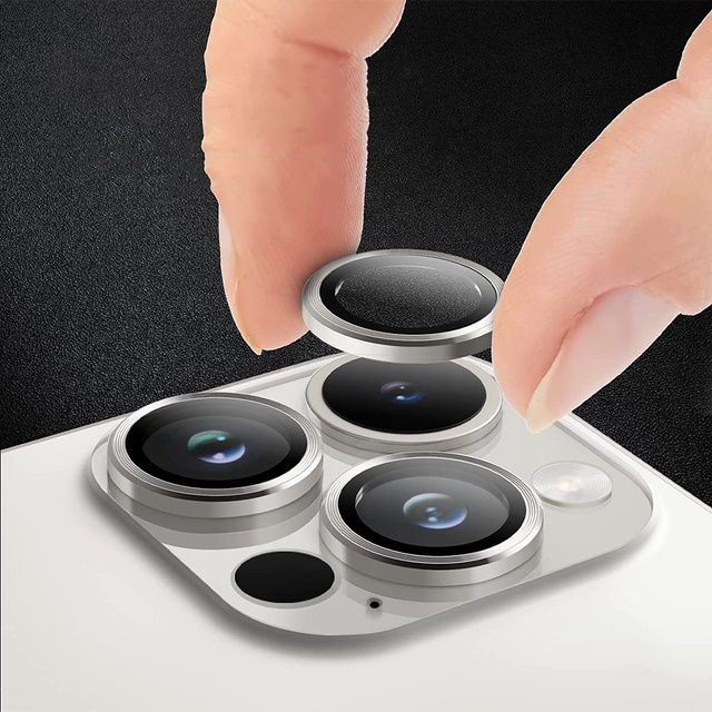 3mk Lens Protection Pro Phone Protector Lens Protector pro Apple iPhone 14 Pro / 14 Pro Max Silver