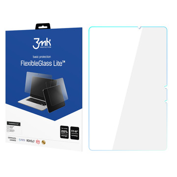 Niepękające szkło hybrydowe 3mk Flexible Glass Lite do Samsung Galaxy Tab S7 FE/ Plus/ S8 Plus 12.4