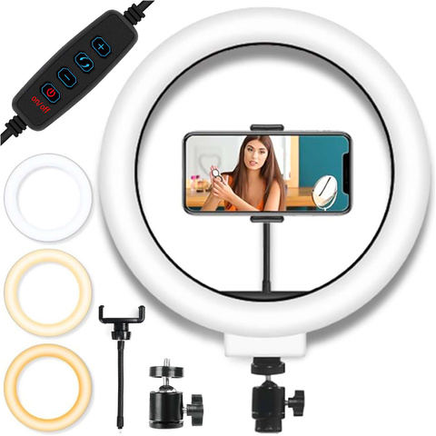Fotokroužková lampa Alogy Ring A33 pro make-up fotografie