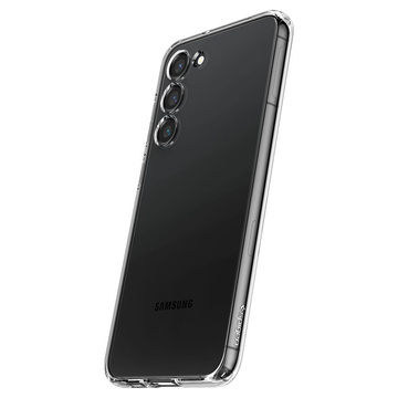 Spigen Liquid Crystal Protective Phone Case for Samsung Galaxy S23 Crystal Clear
