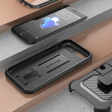 Чохол Etui Supcase Unicorn Beetle Pro для Apple iPhone 7 / 8 / SE 2020 / 2022 чорний