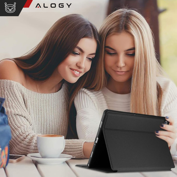 Case for Samsung Galaxy Tab A9 Plus 2023 11" (X210/X215/X216) tablet case Case Alogy Stand Black