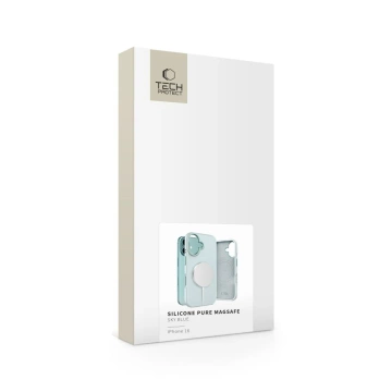 Чохол для iPhone 16 Tech-Protect Silicone Pure MagSafe Sky Blue