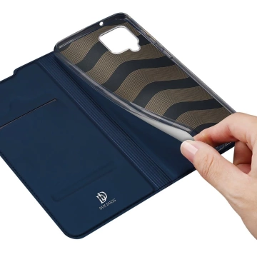 DUX DUCIS Skin Pro holster cover with flip cover for Samsung Galaxy A42 5G blue