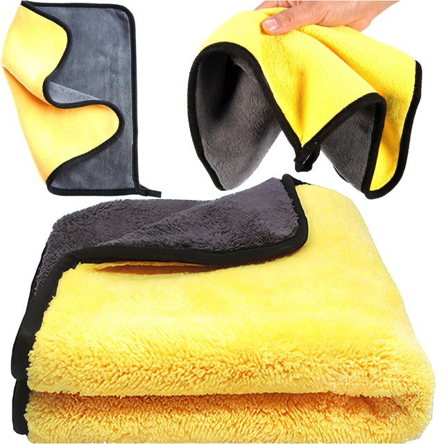 Alogy Microfiber Screen Polishing Cloth 30x40 cm Double-sided Velour Towel for Washing Car Screens and Drying Cars