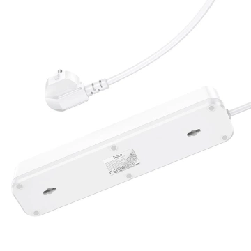 Подовжувач HOCO на 4 порти, 2x USB-A Type-C, PD QC3.0, 20 Вт, NS1, 1,8 м