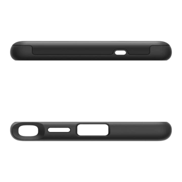 Kryt Spigen Slim Armor MagSafe pre Samsung Galaxy S25 Ultra, čierny