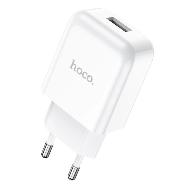 HOCO USB A 2A N2 white wall charger