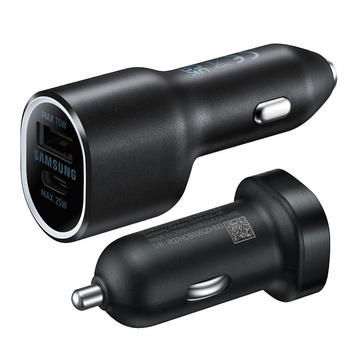 Original Samsung EP-L4020NBEGEU USB TYPE-C 15W/ 25W Black Car Charger