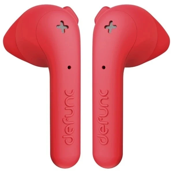 Бездротові навушники Bluetooth 5.0 DeFunc True Basic red/red 71960