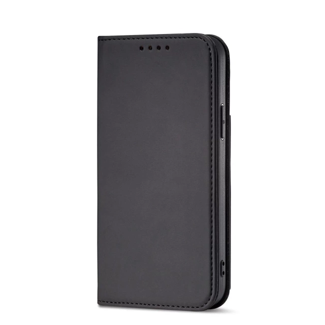 Magnet Card Case pro iPhone 12 krycí stojánek na peněženku na karty černý
