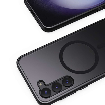 Built with phone MagMat Case on MagSafe on Samsung Galaxy S23 Matte Black