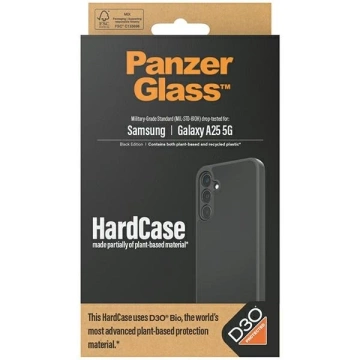 Чохол для Samsung Galaxy A25 5G PanzerGlass HardCase D3O Захисний чорний
