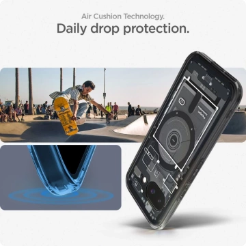 Puzdro Spigen Ultra Hybrid MagSafe Zero One pre Google Pixel 9a, čierne