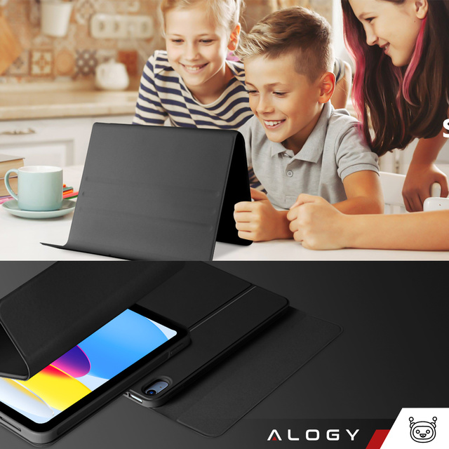Alogy Keyboard Case with stylus holder for Apple iPad 10.9 2022 Black