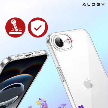 Pouzdro pro Apple iPhone 16 Pro Max Alogy Anti-Shock Hybrid Case pro MagSafe Transparent