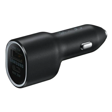 Nabíječka do auta pro Samsung EP-L4020NBEGEU USB-C/USB-A 40W Fast Charging černá