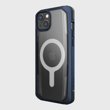 Raptic Secure Case iPhone 14 s pancierovým modrým krytom MagSafe