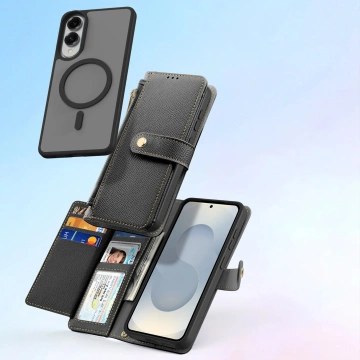 Samsung Galaxy S25 Edge Black Case Lawa MagSafe Black