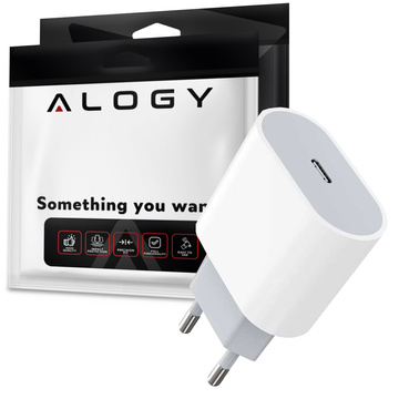 Alogy USB-C Typ C PD nástěnná nabíječka Quick Charge 18W bílá