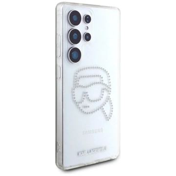 Чохол для Samsung Galaxy S25 Ultra із прозорим дизайном та стразами від Karl Lagerfeld