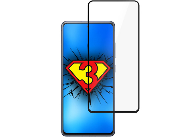 3mk HardGlass Max Lite Panzerglas für Galaxy S20 FE 5G / S20 Lite Schwarz